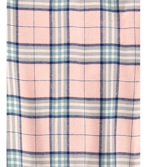 Toddler Girls Carters Pink Plaid Shirt Dress w faux Belt Size 2T Long Sleeve NWT - Picture 3 of 3